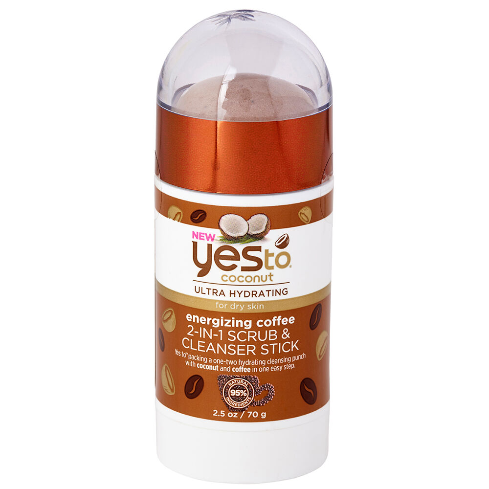 Yes To Coconut & Coffee 2in1 Scrub & Cleanser Stick 54g
