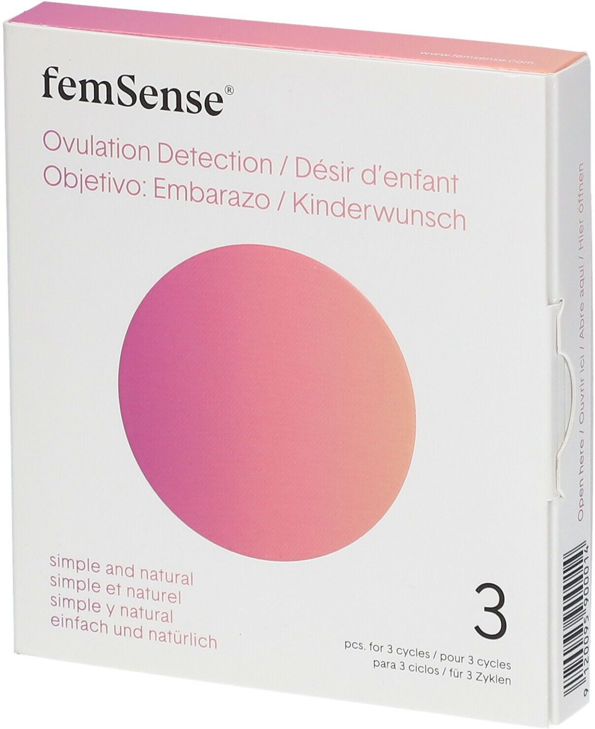 FemSence® femSense® Kinderwunsch 3 St Pflaster