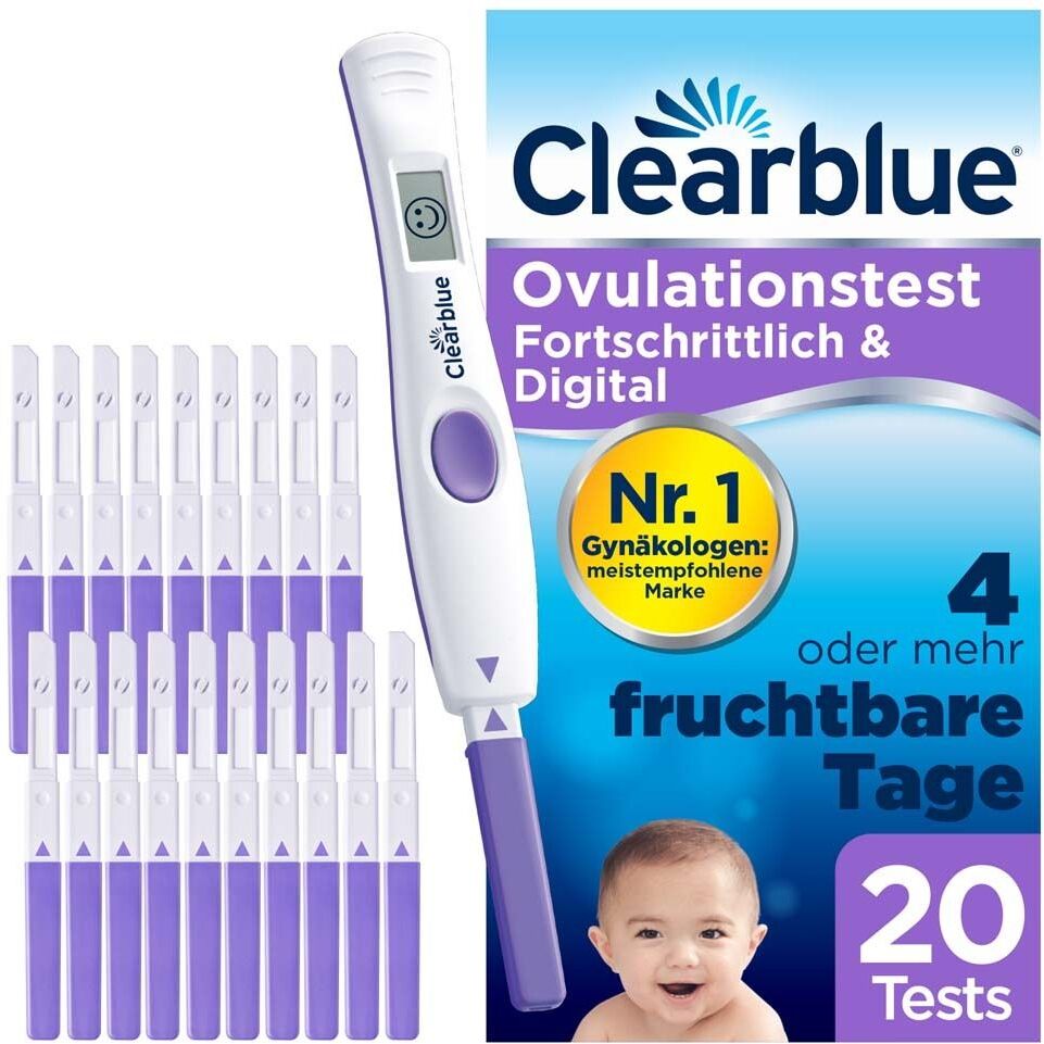 Clearblue® Ovulationstest Fortschrittlich & Digital 20 St Test