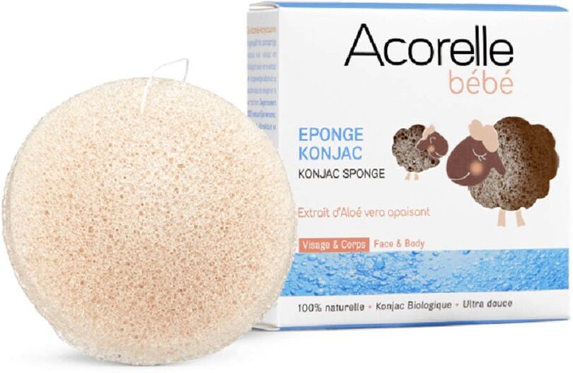 Acorelle Baby Konjac Schwamm Duschschwämme