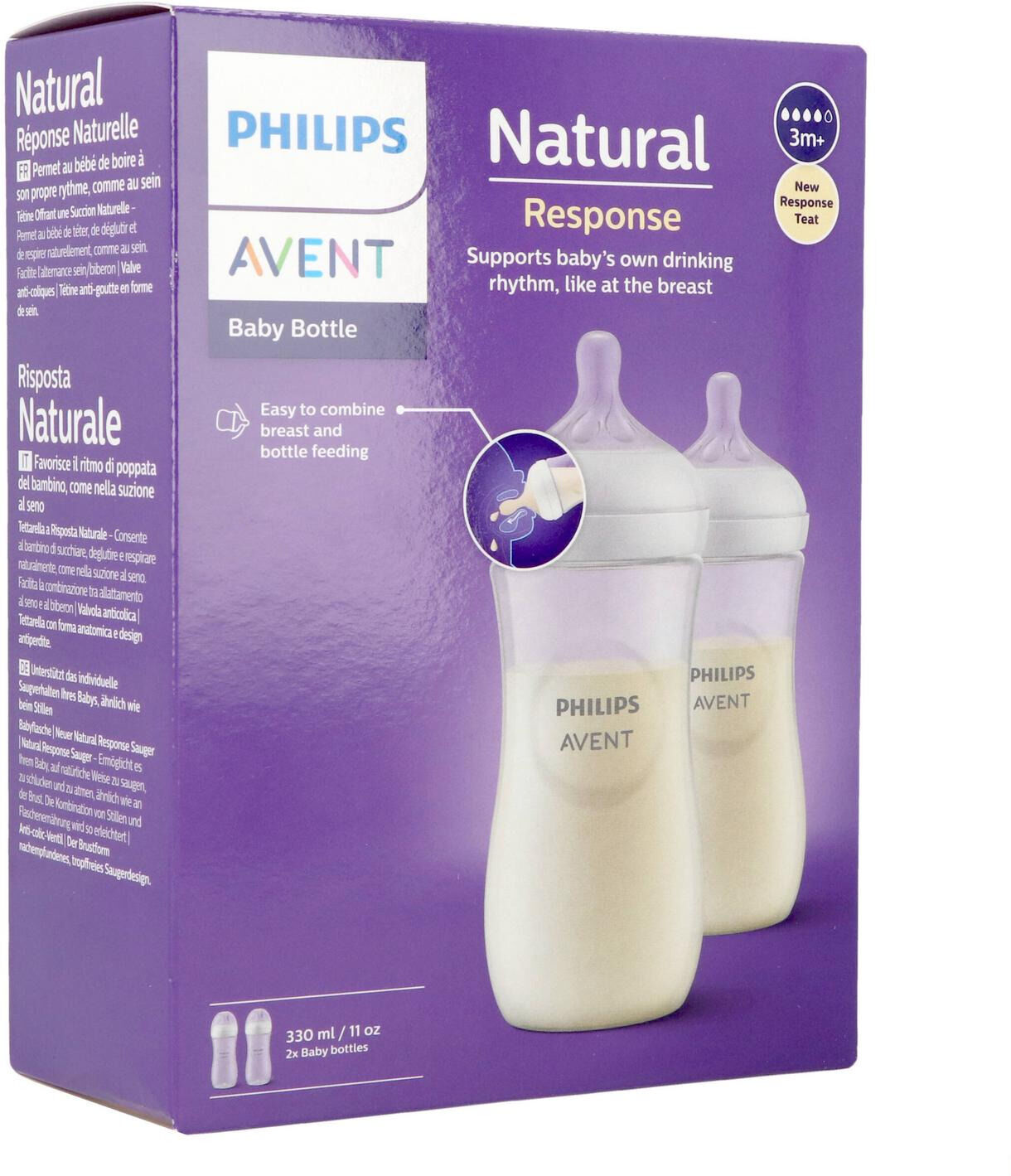 Avent Natural 3.0 Biberon Duo 2 X 330ml