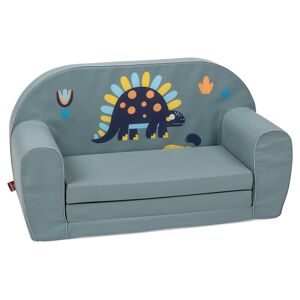 Knorrtoys® Kindersofa »Dino« Blaugrau, Mehrfarbig