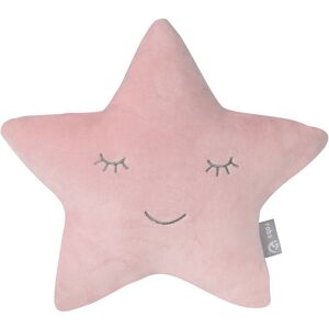 roba® Babykissen »Lil Cuties, Stern« rosa/mauve + bestickt  B/L: 32 cm x 8 cm