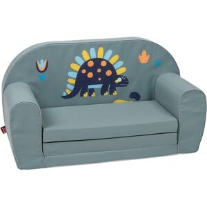 Knorrtoys® Kindersofa »Dino« Blaugrau, Mehrfarbig Größe