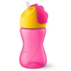 Avent Tasse mit gebogenem Strohhalm Rose 0.3 l