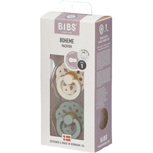 Infinity Bibs® Bibs Boheme Sauger Salbei - Elfenbein 0 - 6 Monate Größe 1 2 ct