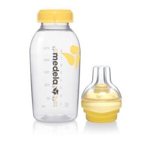 Medela Calma Babyflasche 250ml mit Calma Solitaire Silikonsauger, 0-6 Monate 1 ct