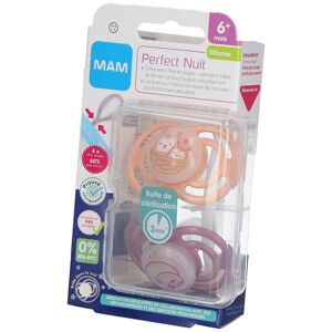 MAM BABY FRANCE MAM Perfect Nuit 6+ Space Adventure - Schnuller (Farbe nicht wählbar) 2 ct