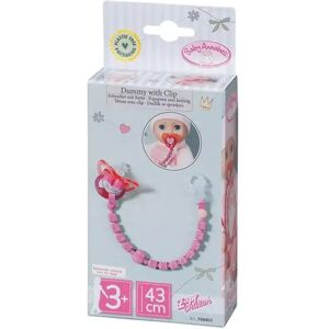 Zapf Creation - Baby Annabell Schnuller Mit Clip, Multicolor