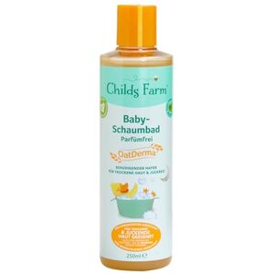 Childs Farm Oatderma Baby-Schaumbad 250 ml, parfümfrei   Beruhigendes Schaumbad, für empfindliche oder zu Ekzemen neigende Baby- und Kinderhaut. Auch für Neugeborene.