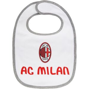 GIL S.R.L. Baby-Jungen Ac Milan Lätzchen, Weiß, One Size