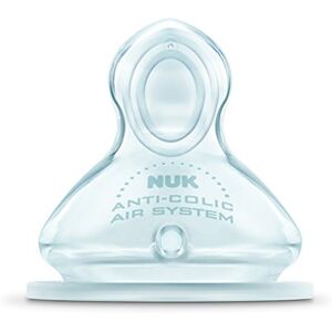 NUK First Choice 710011 2 Tétine Silicone First Choice + Taille 1 Eau S