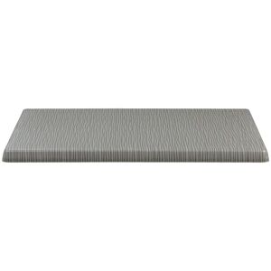 Topalit Topalit-Tischplatte Seagrass quadratisch; 80x80 cm (LxB); grau; quadratisch