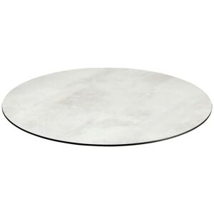VEGA Kompakt-Tischplatte Lift rund; 80 cm (Ø); steingrau; rund