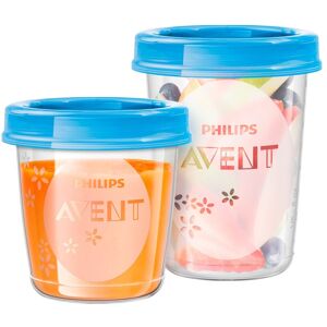 Philips Avent Aufbewahrungssystem für Babynahrung, SCF721/20, 240ml transparent unisex