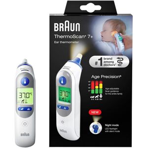 Braun Ohrthermometer ThermoScan® 7+ weiss unisex