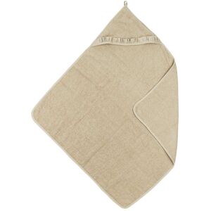 Meyco Baby Kapuzenbadetuch 80x80 cm beige   braun unisex