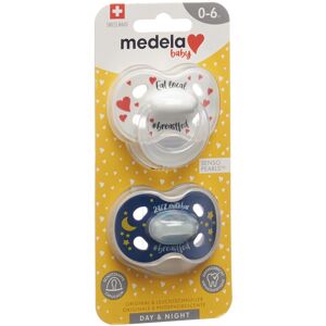 medela Baby Nuggi Day&Night 0-6 breastfed (2 Stück)