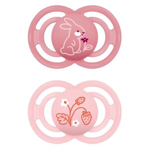 MAM Perfect Nuggi 16-36 Monate pink/pink (2 Stück)