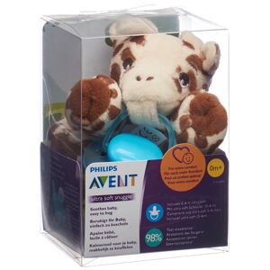 Philips Avent Snuggle + ultra soft Giraffe türkis (1 Stück)