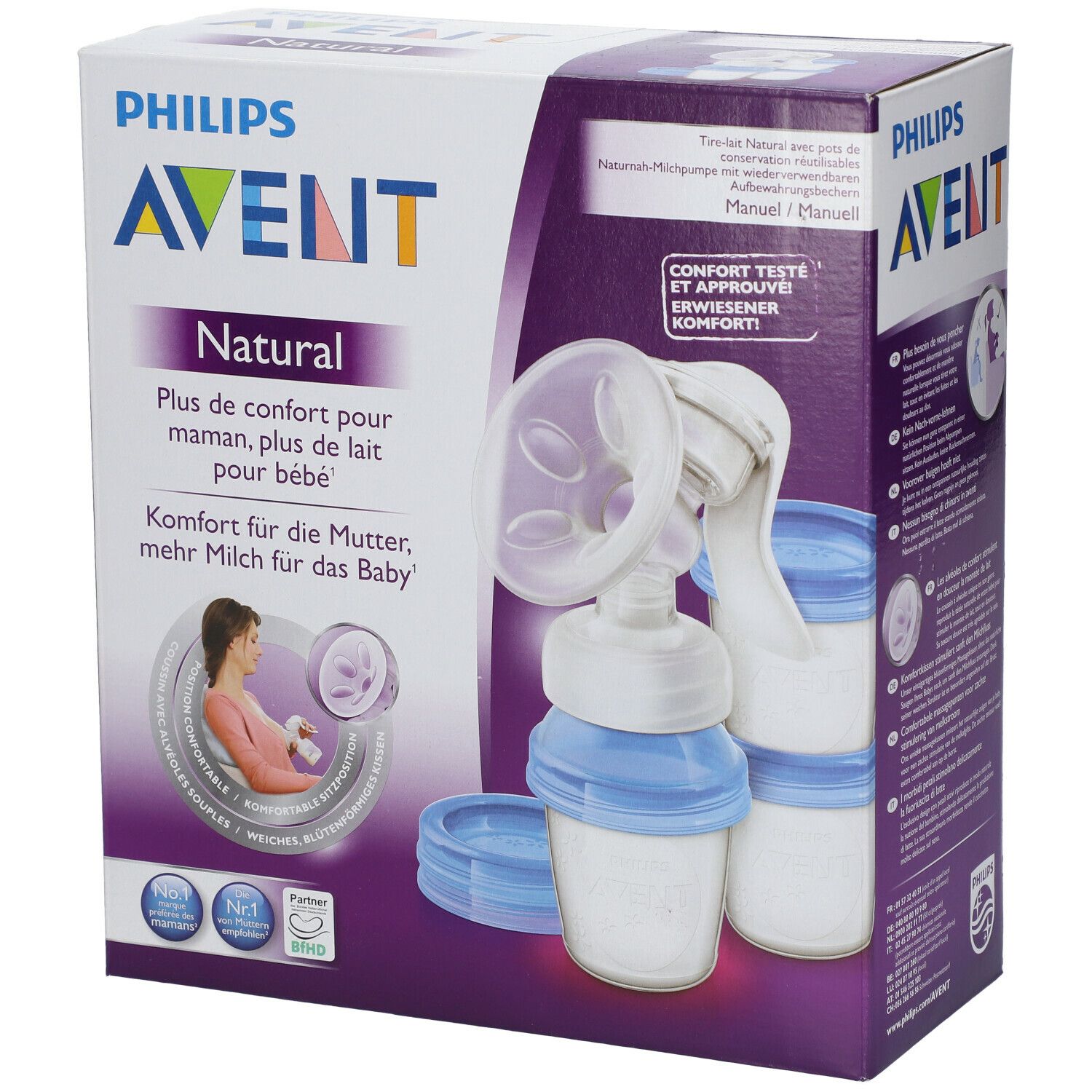 Avent Philips® Avent Naturnah Handmilchpumpe
