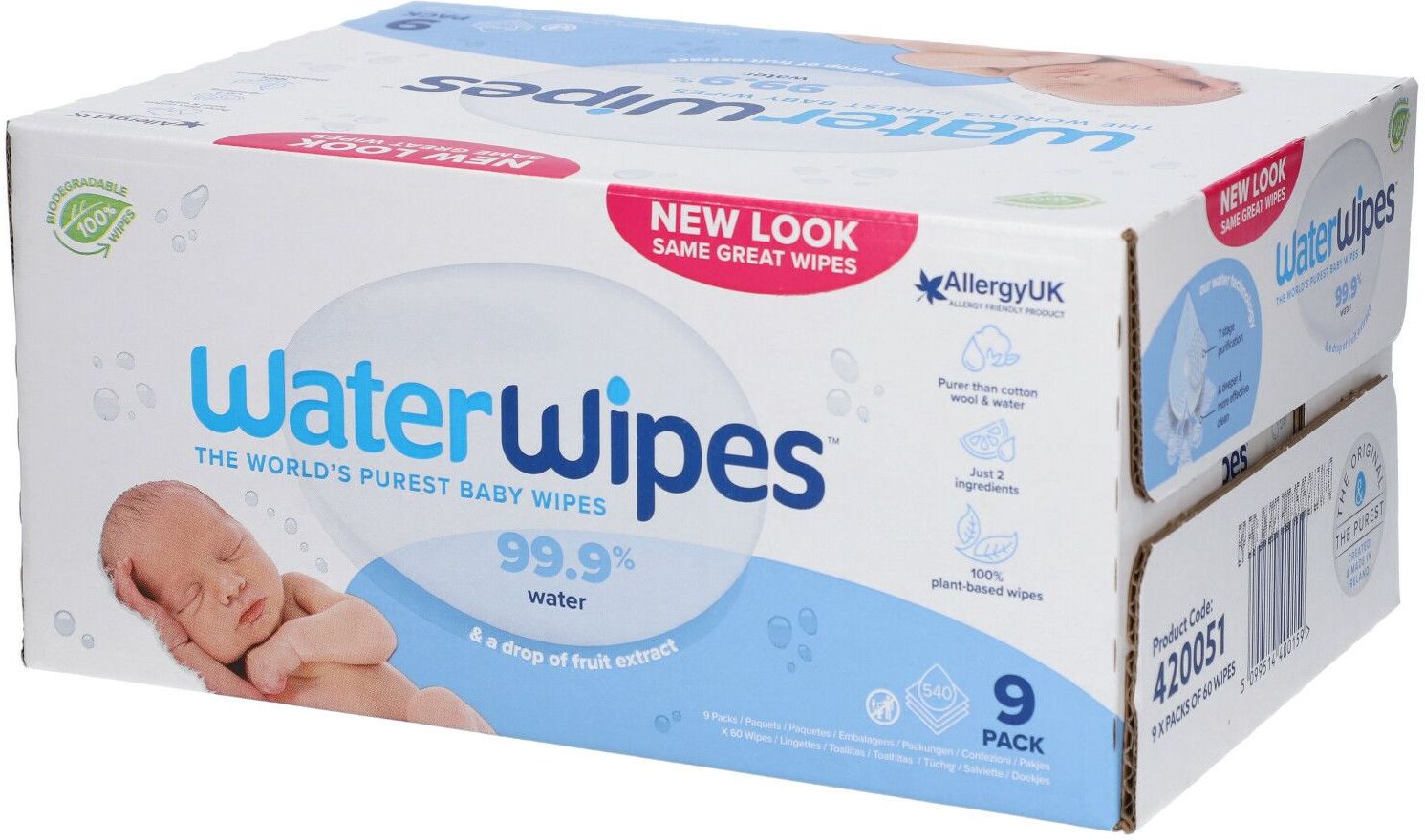 Bomedys NV WaterWipes® Feuchttücher