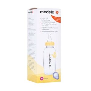 MEDELA Milchflasche 250 ml m.Sauger Gr.M 1 Stück