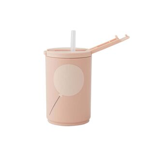 Design Letters - Kids life Trinkhalm-Becher 330 ml, nude