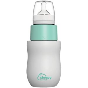 Sleepy Bottle Tragbarer Babyflaschenzubereiter. Erwärmt Wasser 37°c. Einfache - Akzeptabel Minty Green 1 Stück (1er Pack)