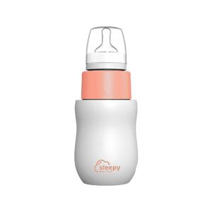 Sleepy Bottle Tragbarer Babyflaschenzubereiter. Erwärmt Wasser 37°c. Einfache - Wie Neu Peachy Pink 1 Stück (1er Pack)