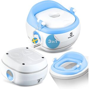 Babybefun 3in1 Töpfchen + Toilettensitz Kinder + Hocker/kindertoilette Für Das - Wie Neu Blau