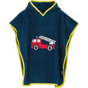 Playshoes Kinder Poncho Feuerwehr marine