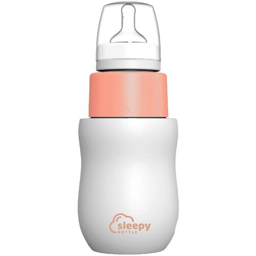 Sleepy Bottle Tragbarer Babyflaschenzubereiter. Erwärmt Wasser 37°c. Einfache - Wie Neu Peachy Pink 1 Stück (1er Pack)