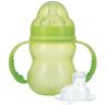 Nuby m. Griff und Trinkschnabel - 240 ml - Grün - Nuby - One Size - Babyflaschen