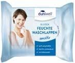 Duniwell feuchte Waschlappen sensitiv Weiß 20x20 cm 30 Stück