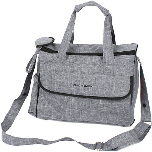 Chic 4 Baby Wickeltasche Komfort, Jeans grey grau