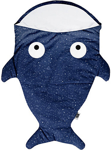 Baby Bites Sommer-Schlafsack Shark, blau, 74x52 cm