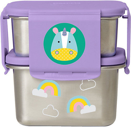 Skip Hop Zoo Edelstahl-Lunch-Set Einhorn