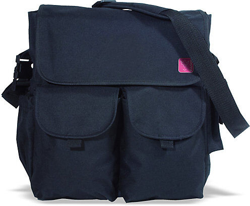 Kaiser Wickeltasche Messenger, black schwarz