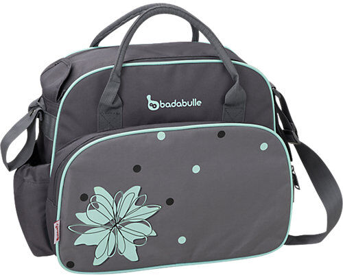 badabulle Wickeltasche, grau/blau blau/grau