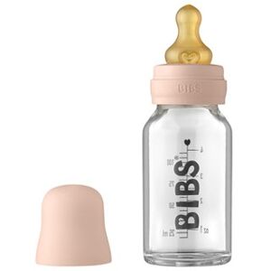 BIBS Sutteflaske - BIBS Baby Glass Bottle Complete Set Latex 110ml Blush 1 stk