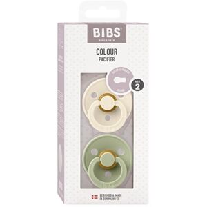 Bibs sut -BIBS Colour 2 PACK Ivory/Sage size 2 2 stk