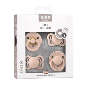 BIBS Try-it collection Size 1 Blush 4 stk - Sutter og Sutteflasker