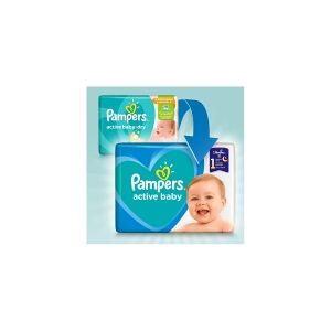 Sauskelnės Pampers Active Baby-Dry Value Pack Plus, 4 dydis, 9-14 kg, 58 vnt.