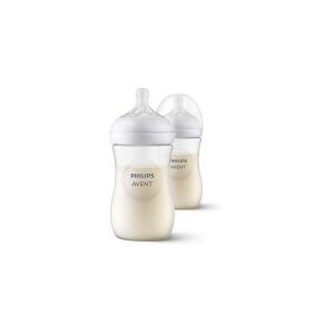 Philips AVENT Natural Response SCY903/02 9oz baby bottles - 2 pack, Transparent