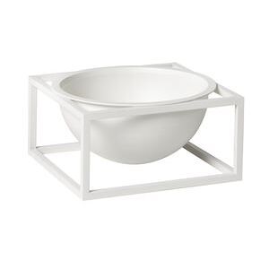 Audo Copenhagen Kubus Bowl Centerpiece Lille Ø: 14 cm - Hvid