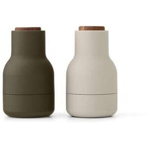 Audo Copenhagen - Bottle Grinder Small H11,5 Green/Beige 2-pack