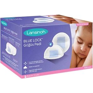 Lansinoh Blue Lock - 100 Disposable Breast Pads   100 stk.