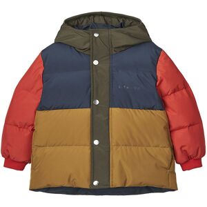 Liewood Dunjakke - Palle - Army Brown/multi Mix - Liewood - 4 År (104) - Dunjakke