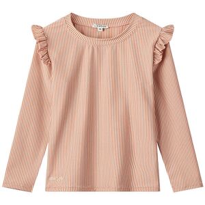 Liewood Badebluse - Tenley - Uv40+ - Stripe Tuscany Rose/sandy - Liewood - 8 År (128) - Badetøj